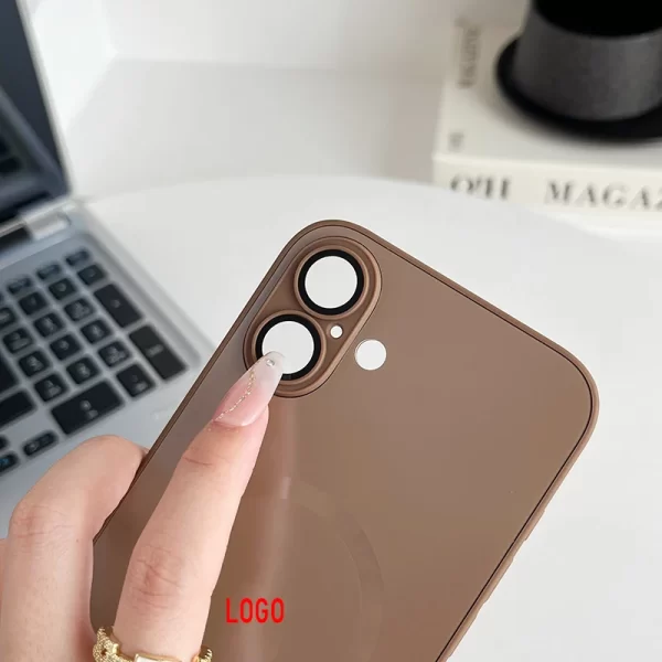 10PCS/Original AG Nano Frosted Magsafe Magnetic Phone Case For iPhone 11 12 13 14 15 16 Pro Max 16 Plus Support Wireless Chargin - Image 4